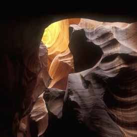 Antelope Canyon-In Motion - 1S_9296